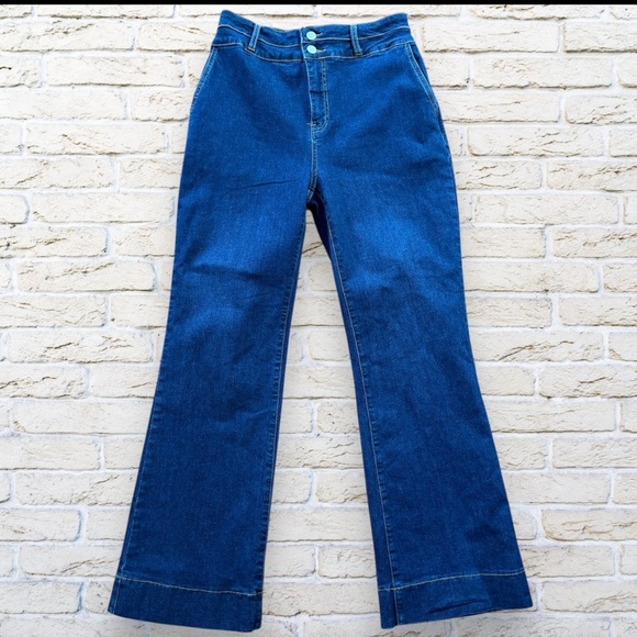 NWT Bagatelle High Rise Wide Leg Jeans in Cordelia Wash Size 28 - Picture 3 of 7